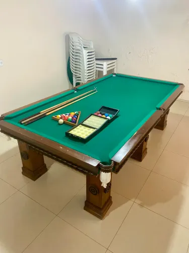 Mesa de Sinuca/Bilhar/Snooker de 6 pés - Completa