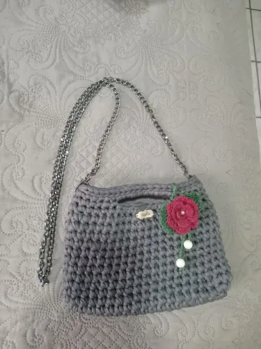 BOLSA DE CROCHÊ