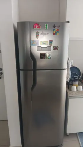 Geladeira Electrolux Inox FF DFX41 2P 371L 110V