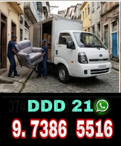 Frete em Realengo, Batan, eficiente e seguro, carreto rápido e mudanças completas