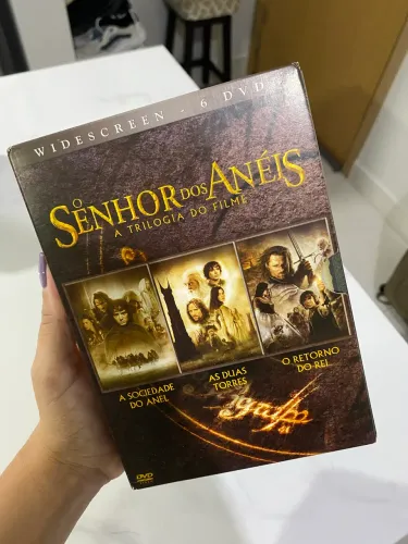 Box DVD trilogia: O Senhor dos anéis 
