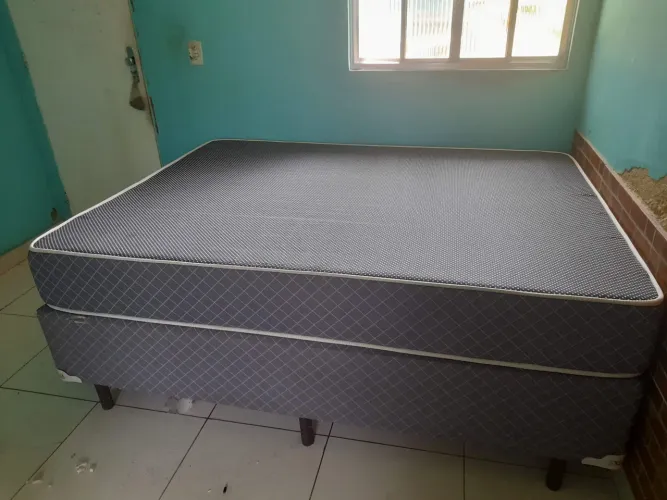 Cama box casal