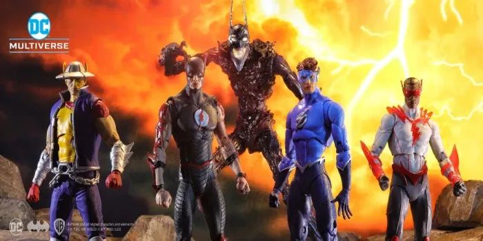 BAF-THE DARKEST KNIGHT-4 FIGURAS+BAF