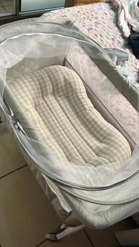 Ninho Redutor Casulinho de Berço Menino e Menina Estampado 100% Algodão
