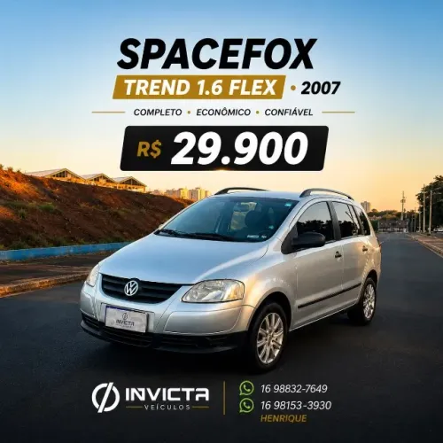 Volkswagen Spacefox 1.6/ 1.6 Trend Total Flex 8V 5P 2007