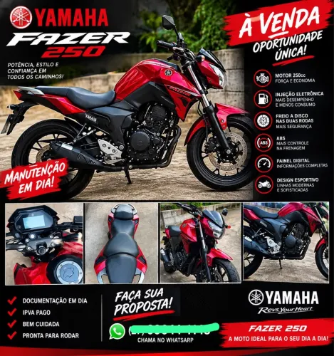 Moto Yamaha Fazer 250