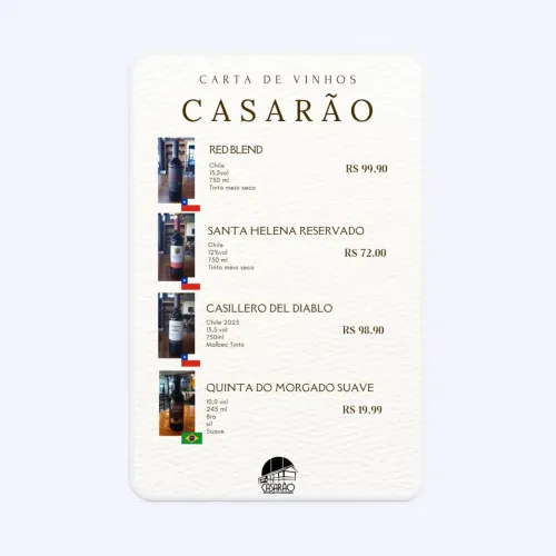Criação de Cardápio Profissional | Arte para Impressão