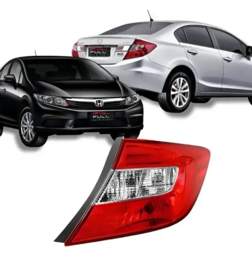 Lanterna Traseira Honda Civic Lxs Lxr Exs 2012 A 2016 Canto BICOLOR