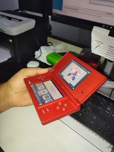 NINTENDO DSI DESBLOQUEADO COMPLETO COM CASE E PELÍCULA 