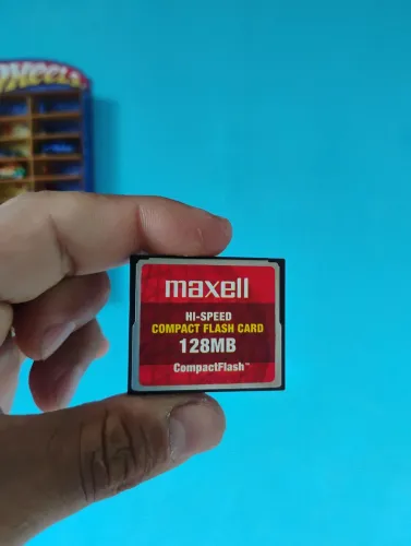 Cartão de memória Compact Flash Card 128 MB