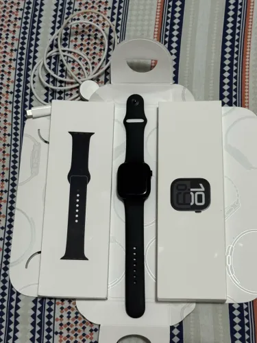  Apple Watch 10 46MM JET BLACK!! Na Garantia Apple!! COMPLETO!!