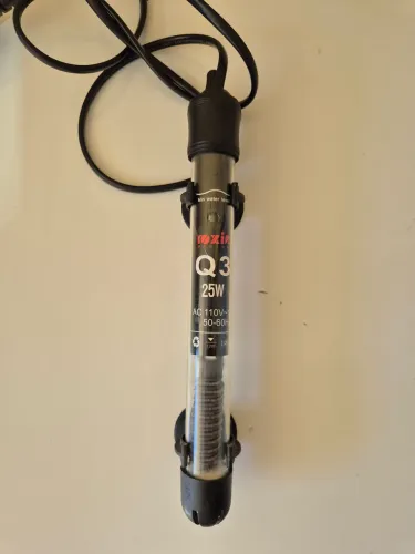 Aquecedor Para Aquários Até 25 Litros - Roxin Q3-25w -127v