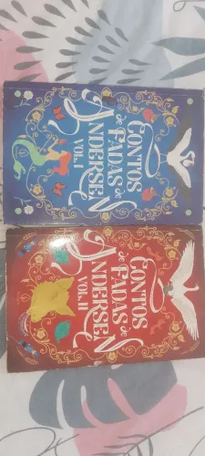 Livros Contos de Fadas de Andersen I e II