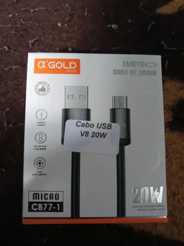 Cabo USB v8 20w