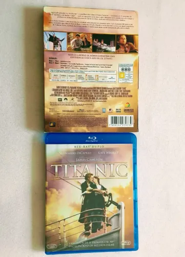 Blu-ray Titanic Com Luva - Original Perfeito Estado