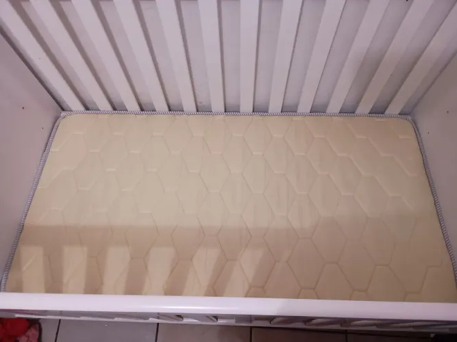 Berço <br>5.0 (6)bervo<br>Berço Mini Cama Americano Doce Sonho 1344 Branco 2v - Qmovi