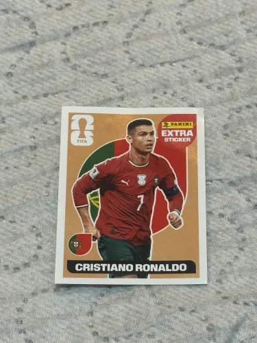 FIGURINHA LENDÁRIA EXTRA CRISTIANO RONALDO 