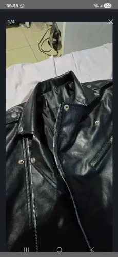 Jaqueta couro nova tamanho M