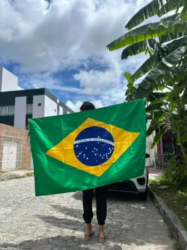 Bandeira do Brasil grande