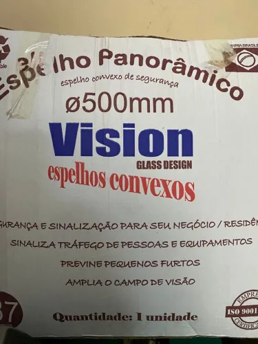 Espelho para condomínio 500mm