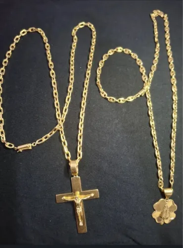 Cordões ouro 18k/750