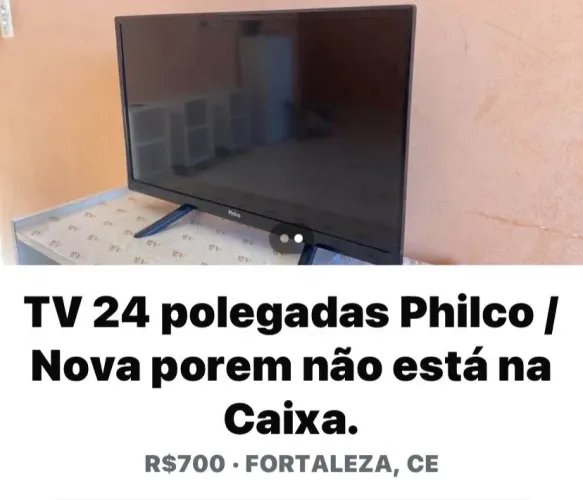 Tv 24 polegadas nova