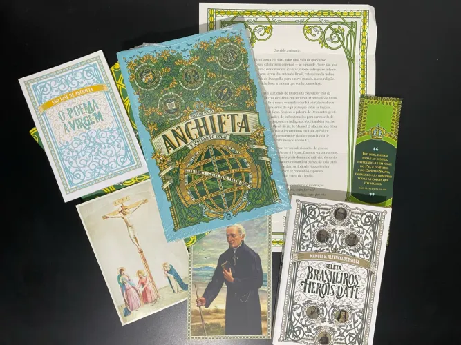 Box Minha Biblioteca Católica - Anchieta um Apóstolo do Brasil