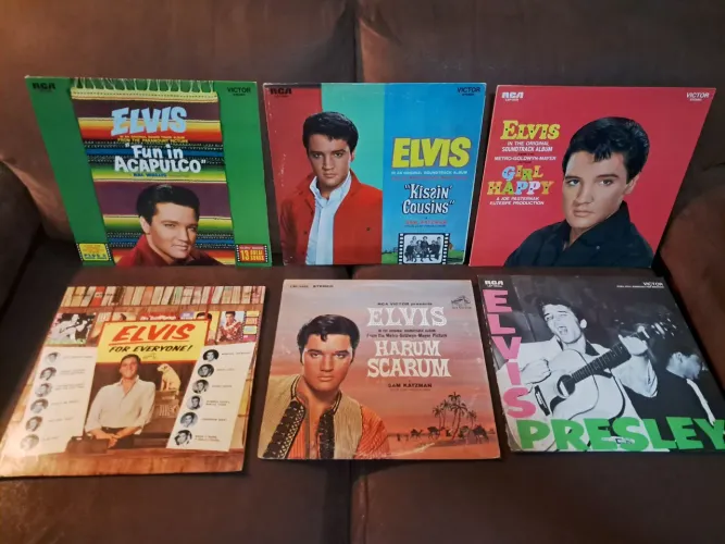 Coleção elvis presley 30 lps. Importados