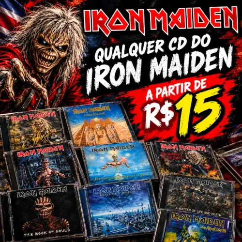 CDs IRON MAIDEN - ORIGIANAL- EXCELENTE ESTADO
