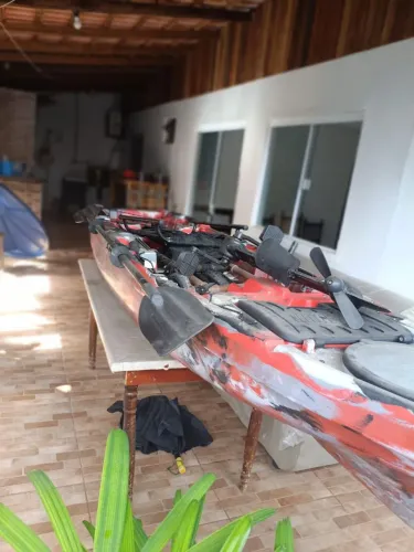 Caiaque completo para pesca