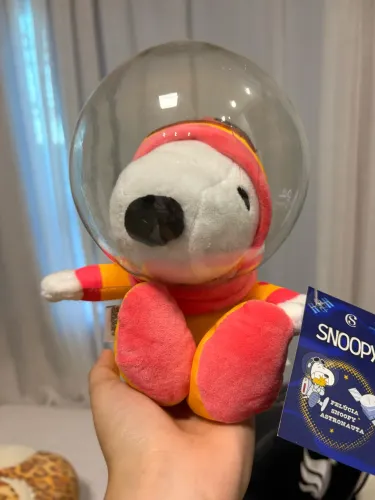 Pelúcia de Páscoa Cacaushow Snoopy Astronauta