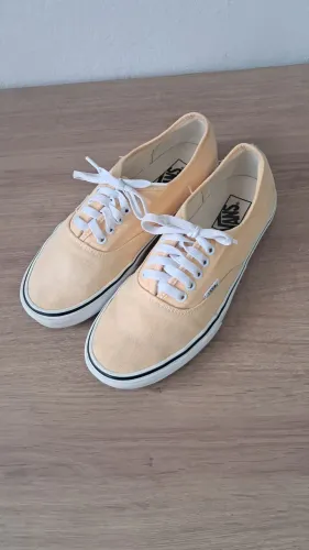  IMPERDIVEL Tênis Vans Authentic Amarelo Original 