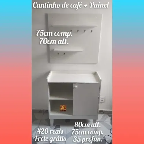 Promoção cantinho do café +painel