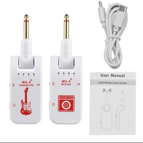 Transmissor sem fio para guitarra, violão, teclado, etc