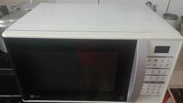 Microondas esquentando bem