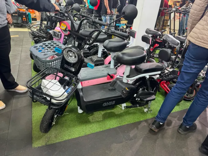 Bicicleta eletrica Ghis 1000w