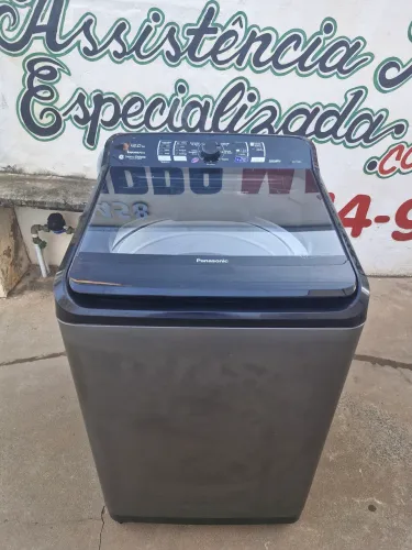 Panasonic 12kg bem conservada 4meses de garantia silenciosa revisada e higienizada 900 r