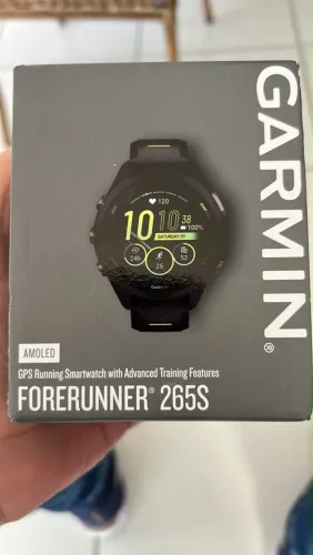 Relógio Garmin Forerunner 265S lacrado