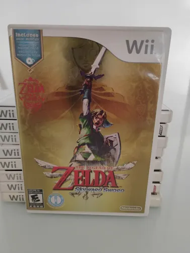 Legend of Zelda Skyward Sword - jogo original para Nintendo Wii completo