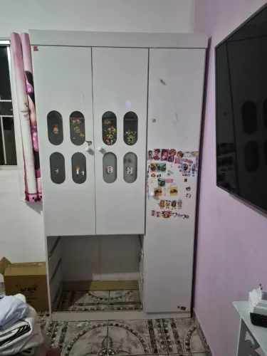 Quarda roupa branco 2 porta