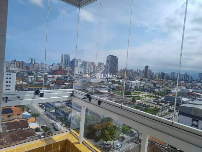 Apartamento à venda no Boqueirão, Praia Grande/SP  2 dorms (1 suíte), 1 vaga e lazer com p
