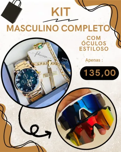 kit completo Masculino 