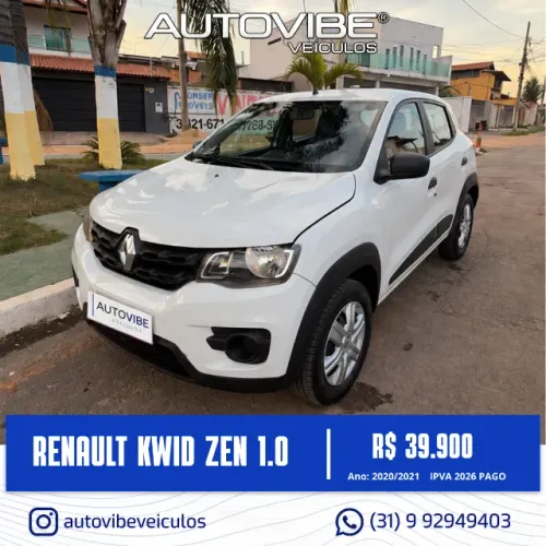 Renault Kwid Zen 1.0 Flex 12V 5P Mec. 2021