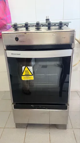 Fogão 4 bocas elétrico BRASTEMP