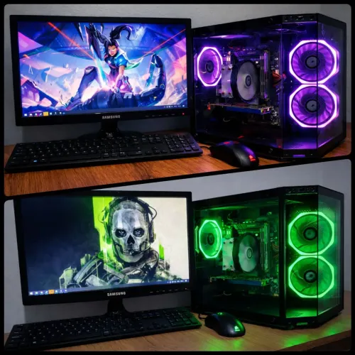 PC Gamer Completão RGB, Funcionando perfeitamente! Aceito Cartões.