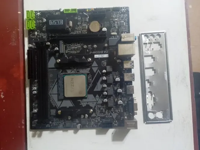 Kit B450m com ryzen 7 2700x