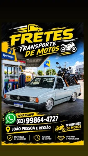 Transportamos sua moto