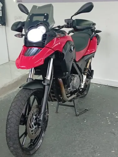BMW GS 650cc ano 2012 Vermelha com 56mil rodados