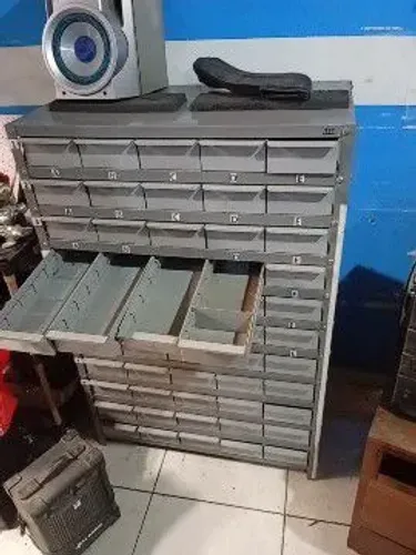 Armário organizador de aço 55 gavetas