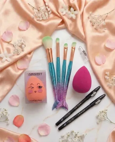 Kit Essenciais de Maquiagem